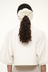 GORGE SCRUNCHIE IVORY - STAUD sale