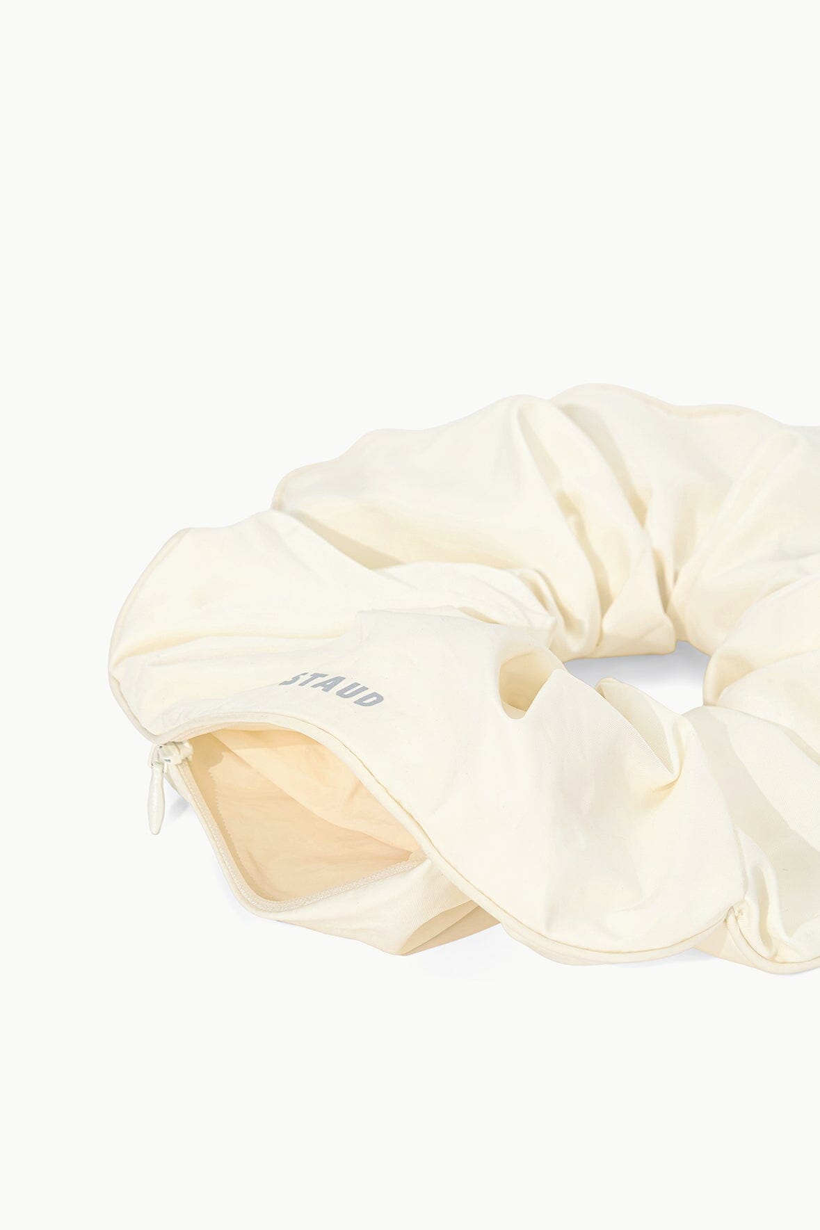 GORGE SCRUNCHIE IVORY - STAUD sale