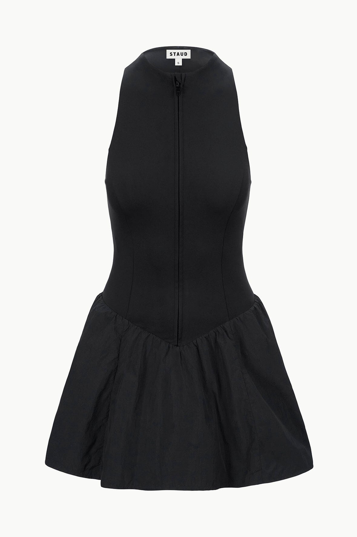 CREVASSE MINI DRESS BLACK - STAUD online