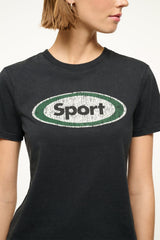 LULU SPORT TEE BLACK - STAUD online