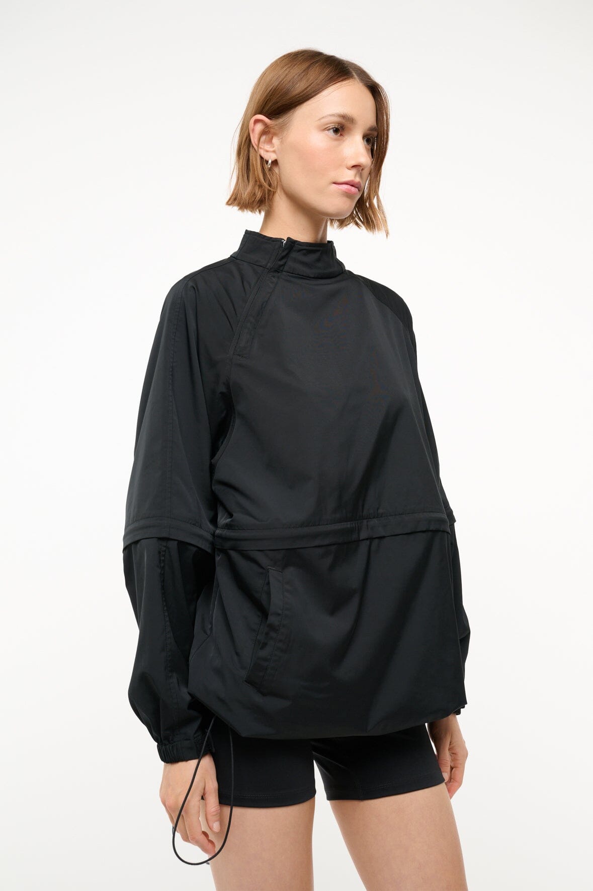PEAK ANORAK BLACK - STAUD sale