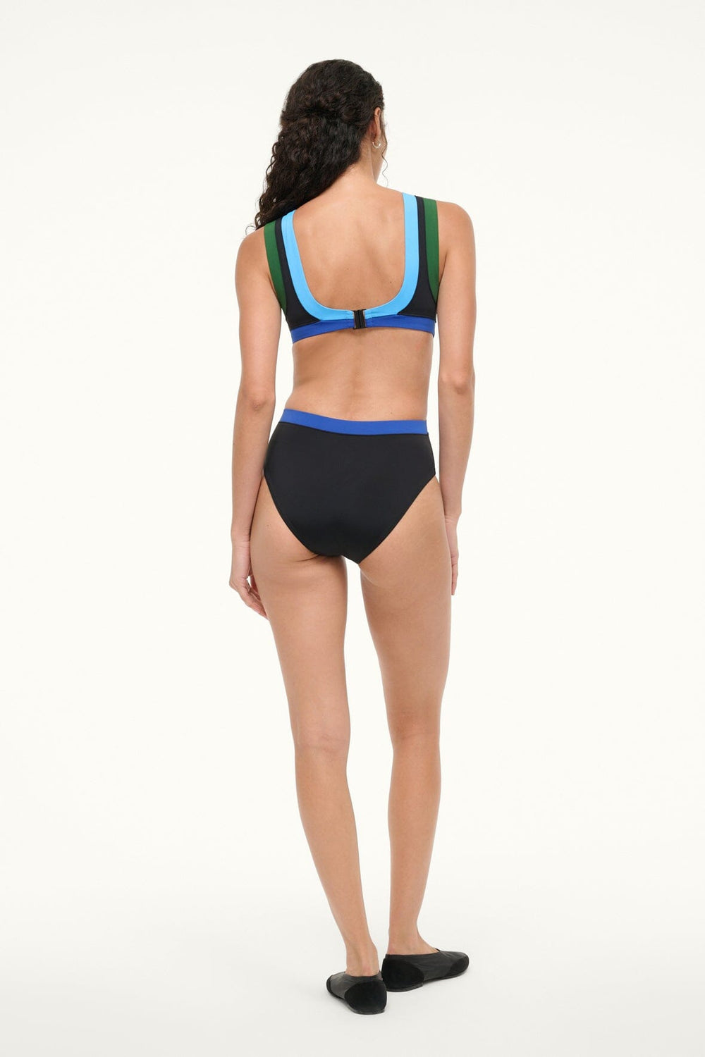 DOLCE ONE PIECE BLACK COLORBLOCK - STAUD outlet