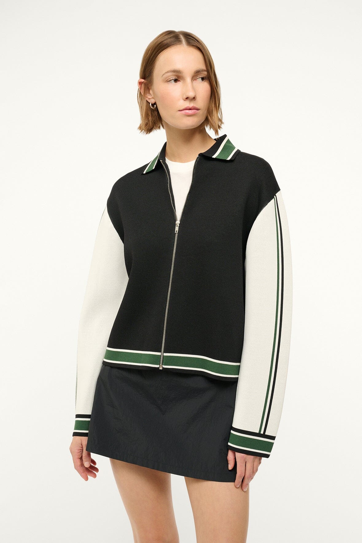 PAT SPORT JACKET BLACK MULTI - STAUD US
