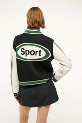 PAT SPORT JACKET BLACK MULTI - STAUD US