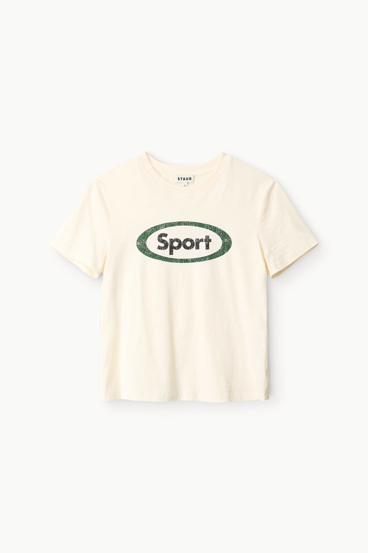 LULU SPORT TEE IVORY - STAUD for sale