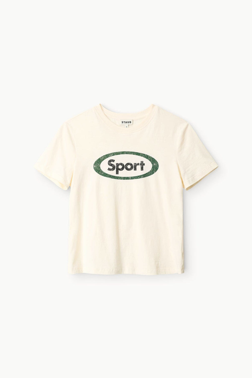 LULU SPORT TEE IVORY - STAUD for sale