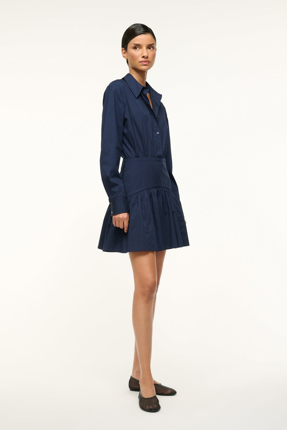 ROCCO MINI DRESS NAVY - STAUD sale