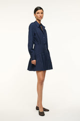 ROCCO MINI DRESS NAVY - STAUD sale