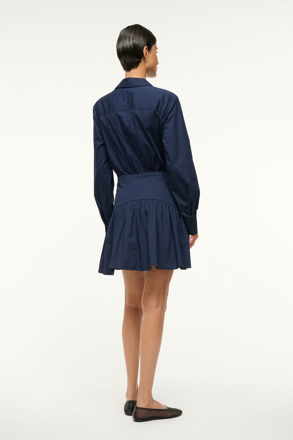 ROCCO MINI DRESS NAVY - STAUD sale