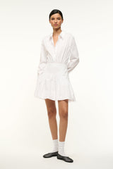 ROCCO MINI DRESS WHITE - STAUD sale
