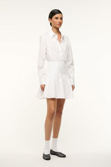 ROCCO MINI DRESS WHITE - STAUD sale