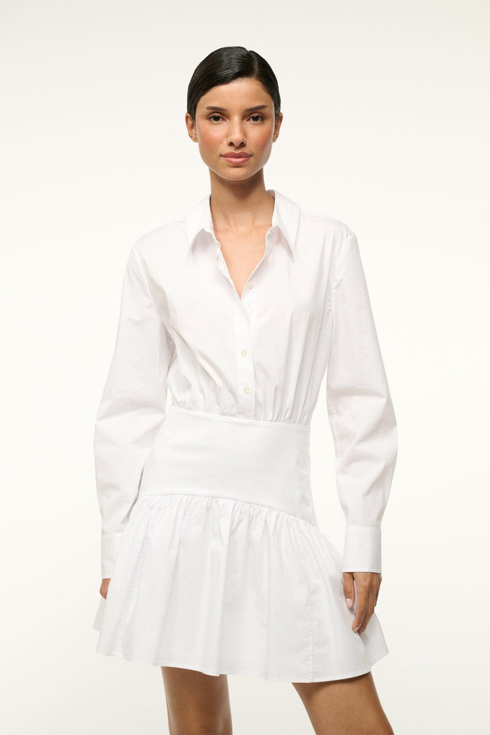 ROCCO MINI DRESS WHITE - STAUD sale
