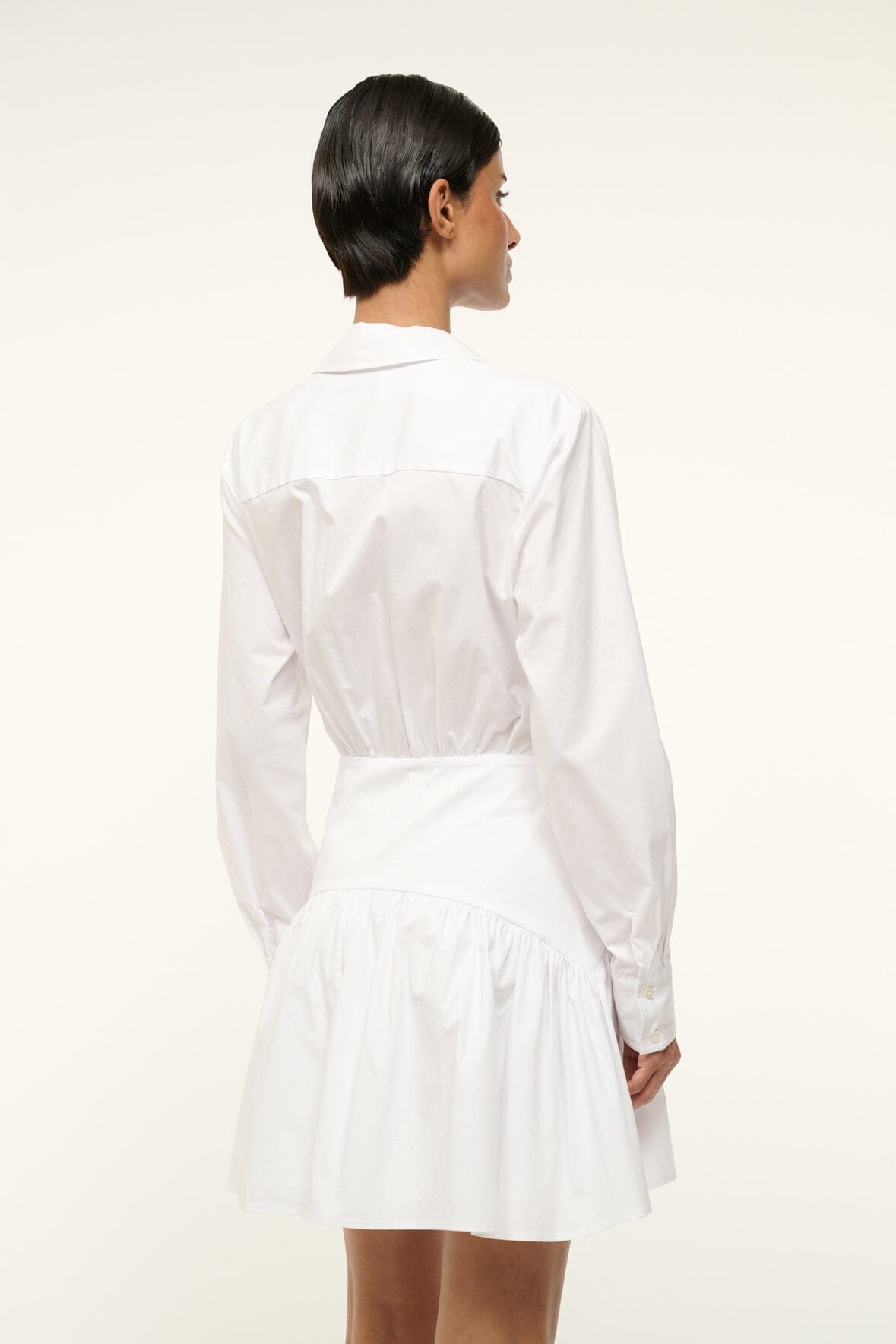 ROCCO MINI DRESS WHITE - STAUD sale
