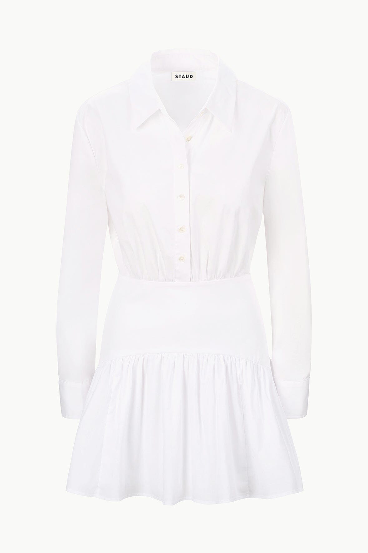 ROCCO MINI DRESS WHITE - STAUD sale