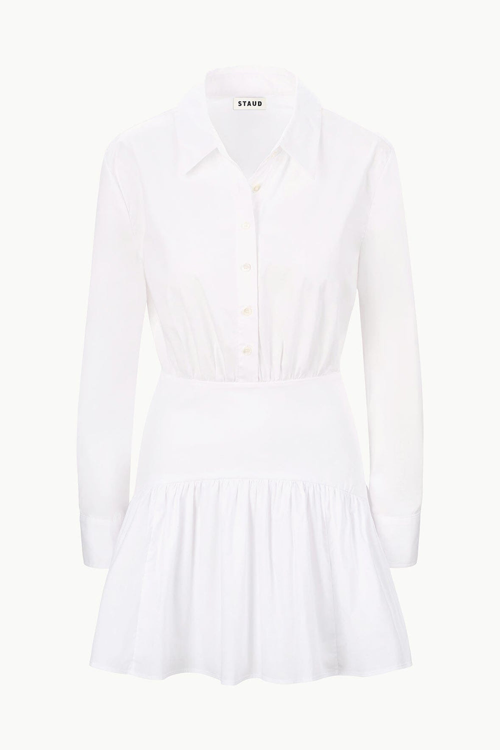ROCCO MINI DRESS WHITE - STAUD sale