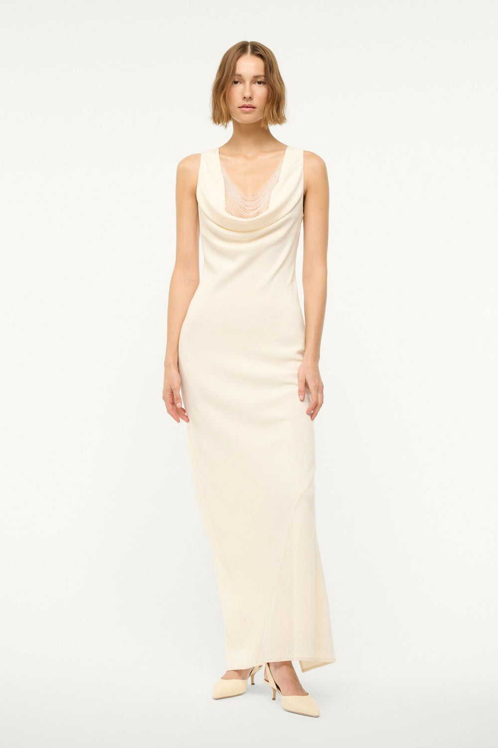GIA DRESS IVORY - STAUD near me