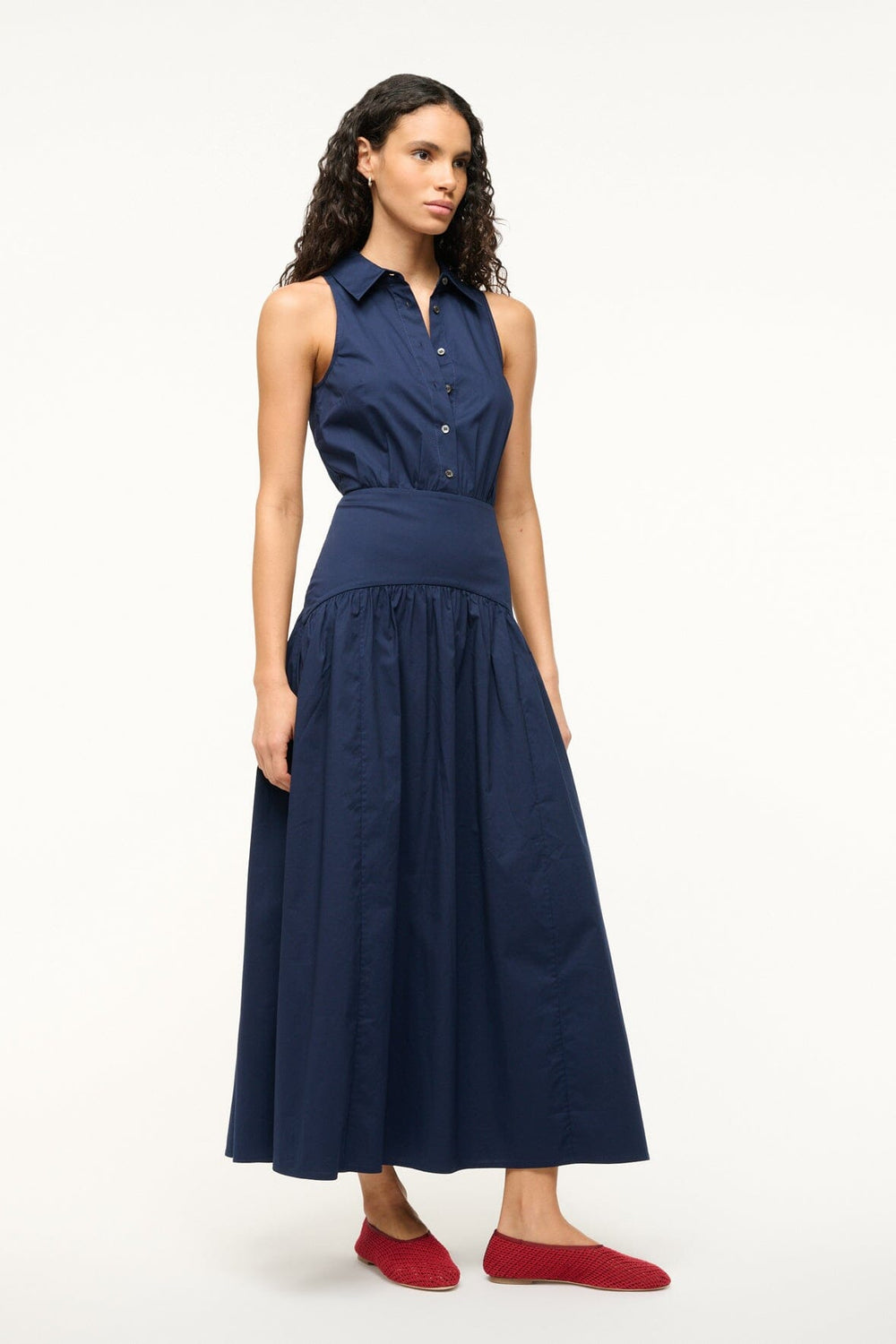 ROMY DRESS NAVY - STAUD near me