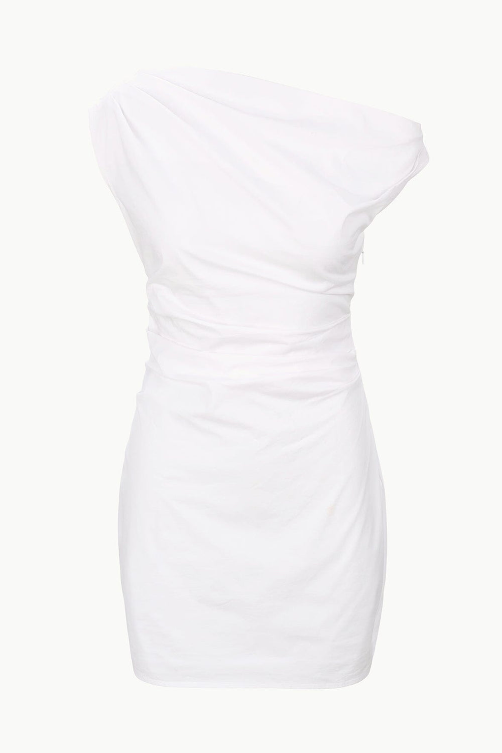 PHARE MINI DRESS WHITE - STAUD for sale