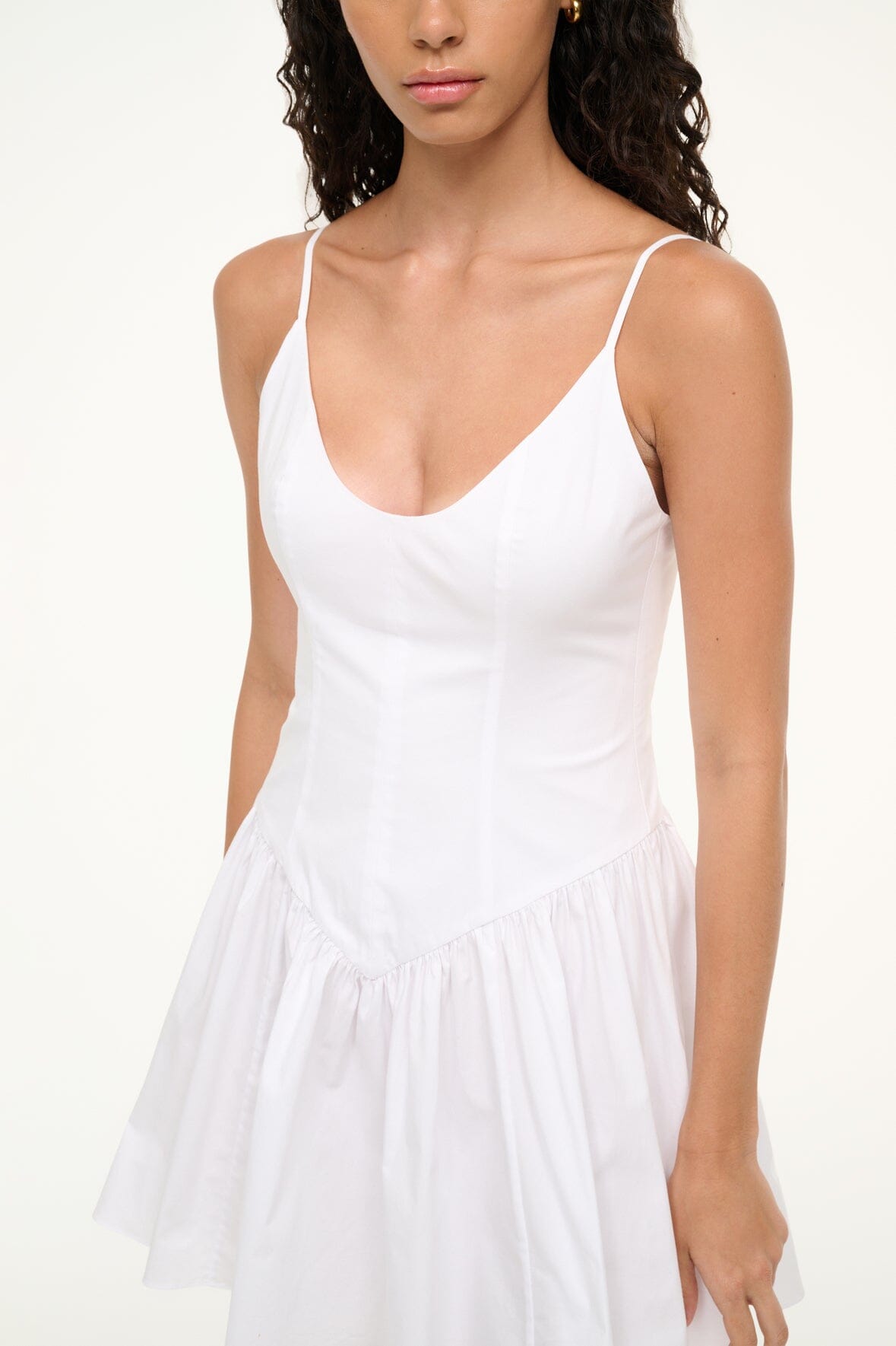 DENA MINI DRESS WHITE - STAUD near me