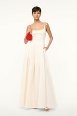 JOY MAXI DRESS IVORY - STAUD online