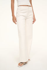ALINE LEATHER PANTS IVORY - STAUD near me