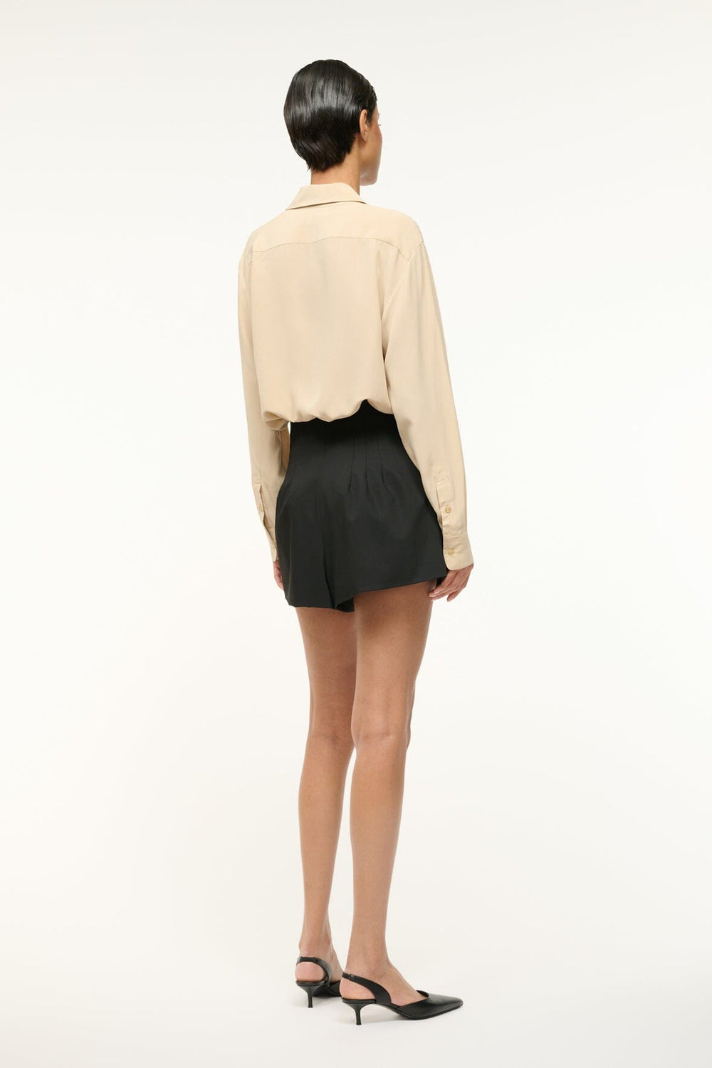 MAGPIE SHORTS BLACK - STAUD sale