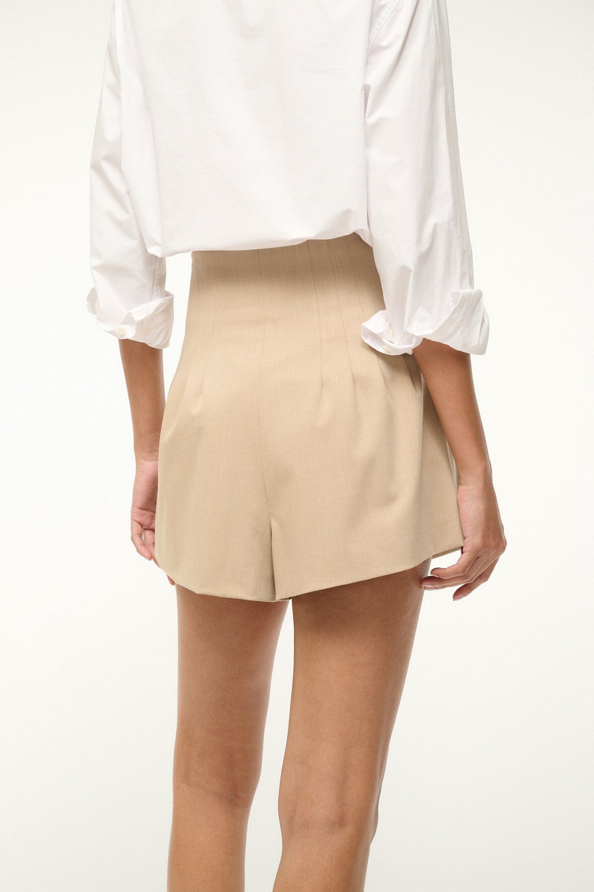 MAGPIE SHORTS STONE - STAUD outlet