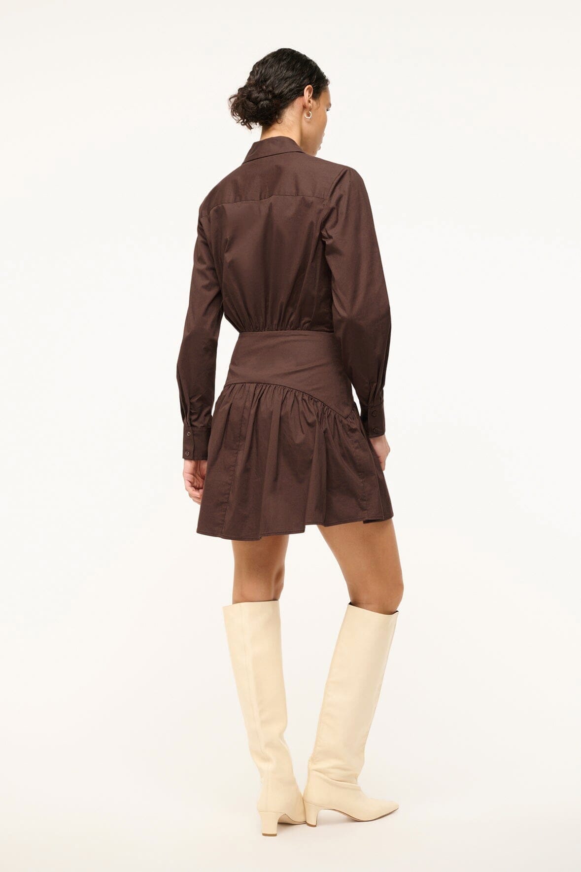 ROCCO MINI DRESS EARTH - STAUD outlet