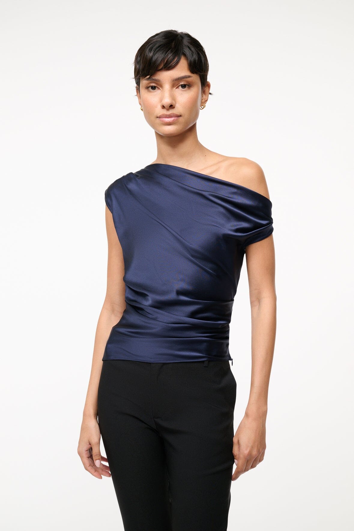 PHARE SILK TOP NAVY - STAUD for sale