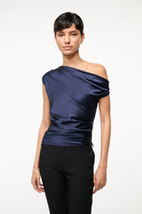 PHARE SILK TOP NAVY - STAUD for sale