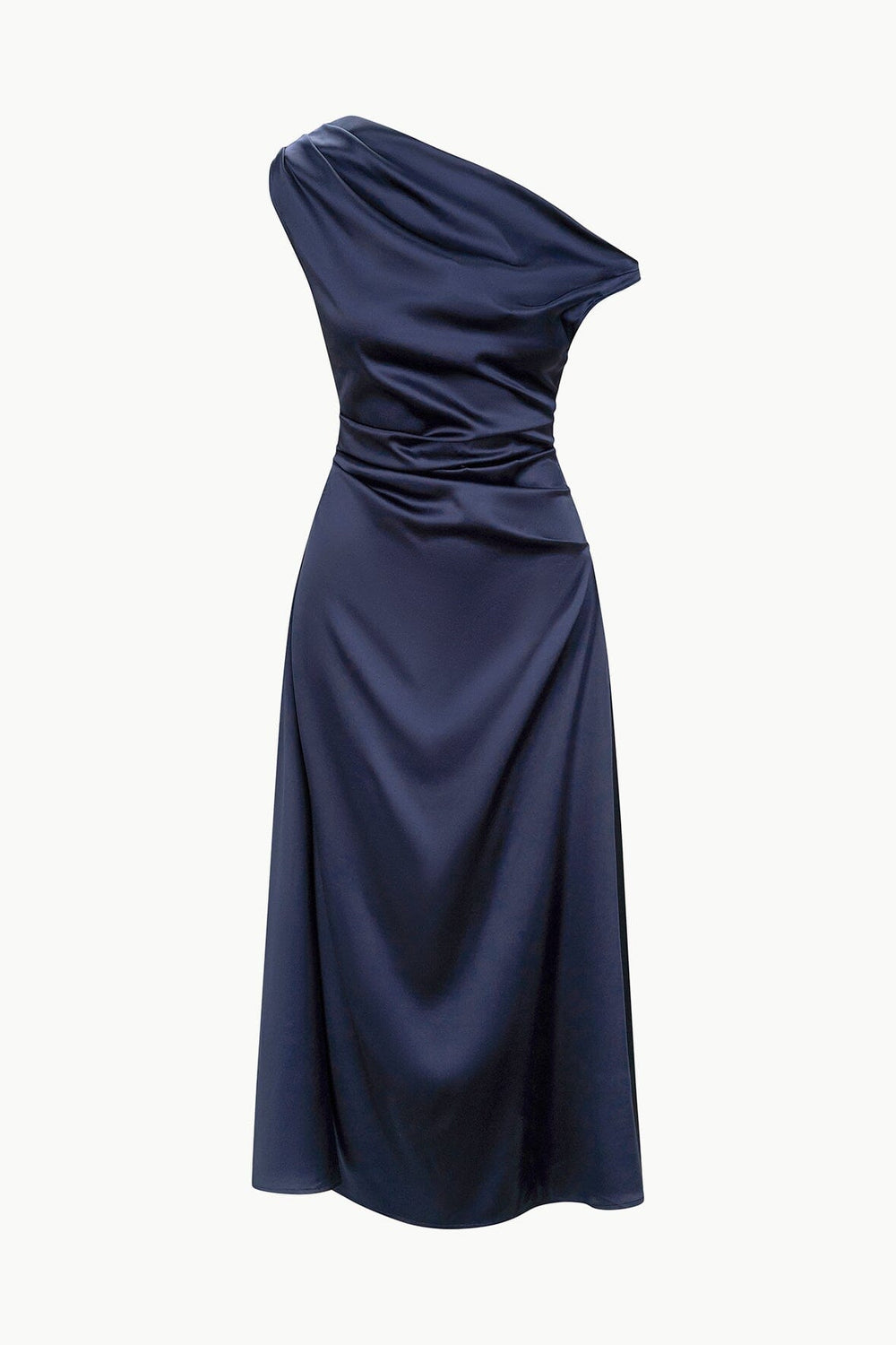 PHARE SILK DRESS NAVY - STAUD near me