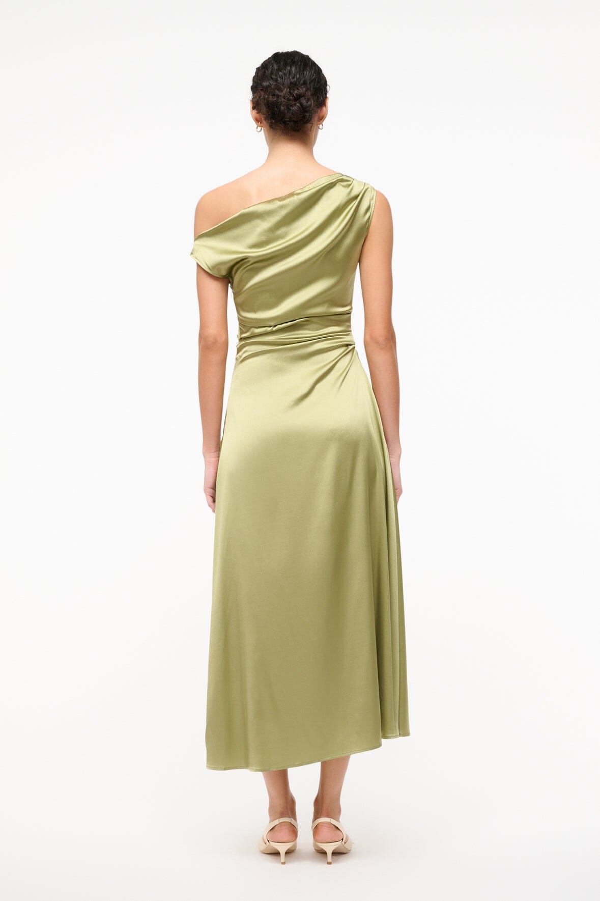 PHARE SILK DRESS MOSS - STAUD near me