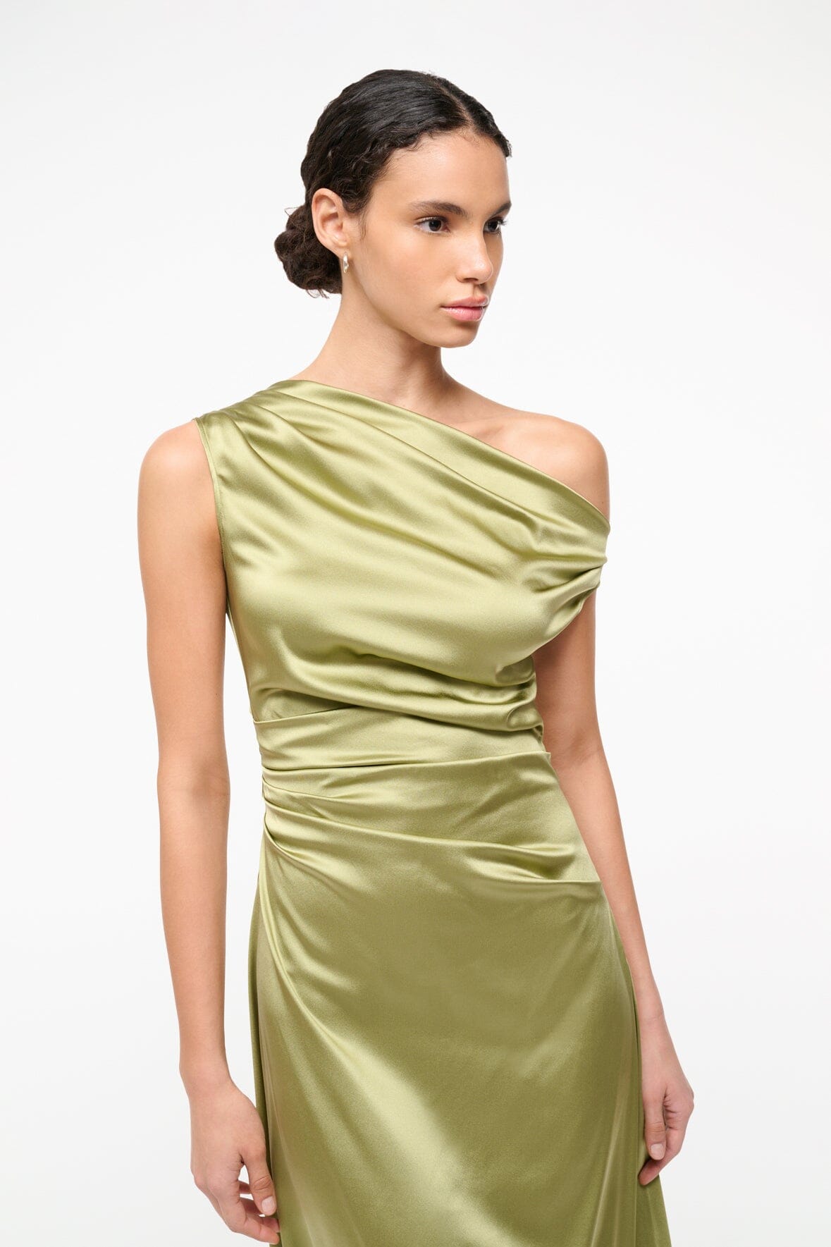 PHARE SILK DRESS MOSS - STAUD near me