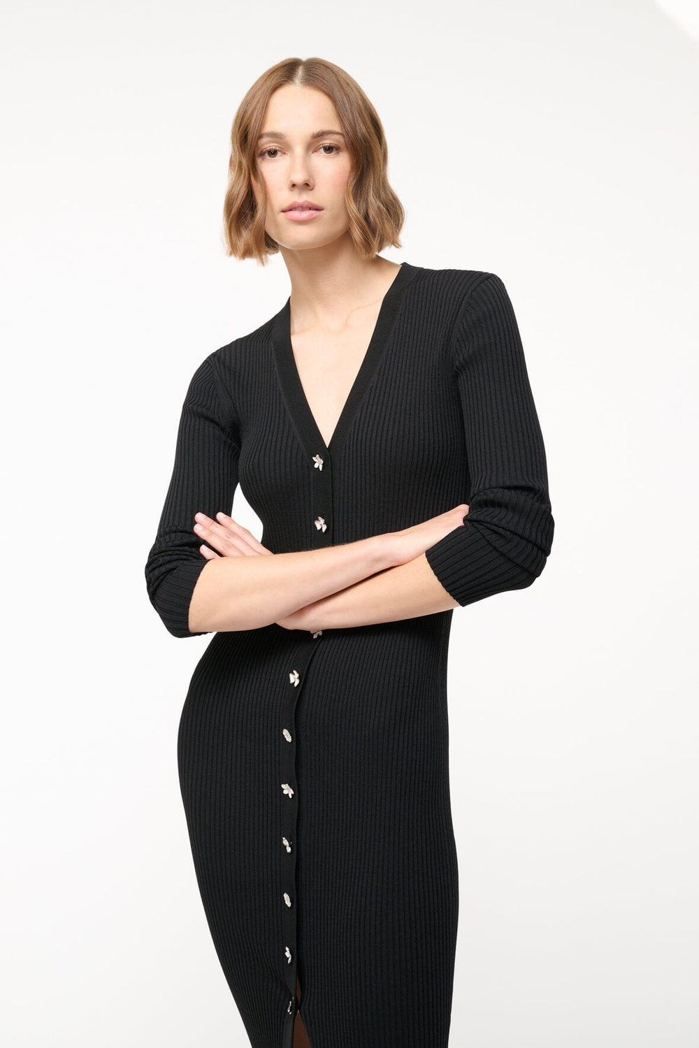 SHOKO SWEATER BLACK - STAUD US