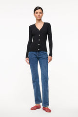 CARGO SWEATER BLACK - STAUD US