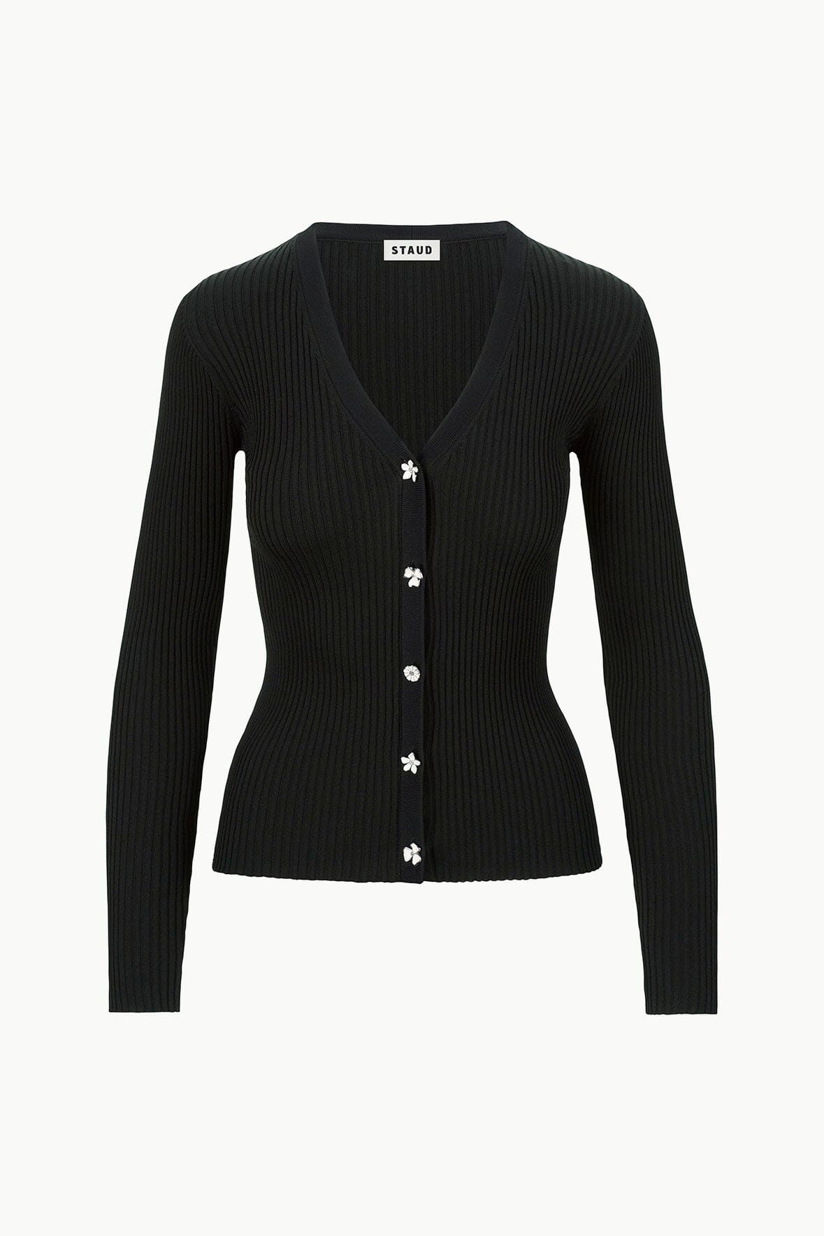 CARGO SWEATER BLACK - STAUD US