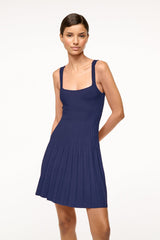 MINI ELLISON DRESS NAVY - STAUD online