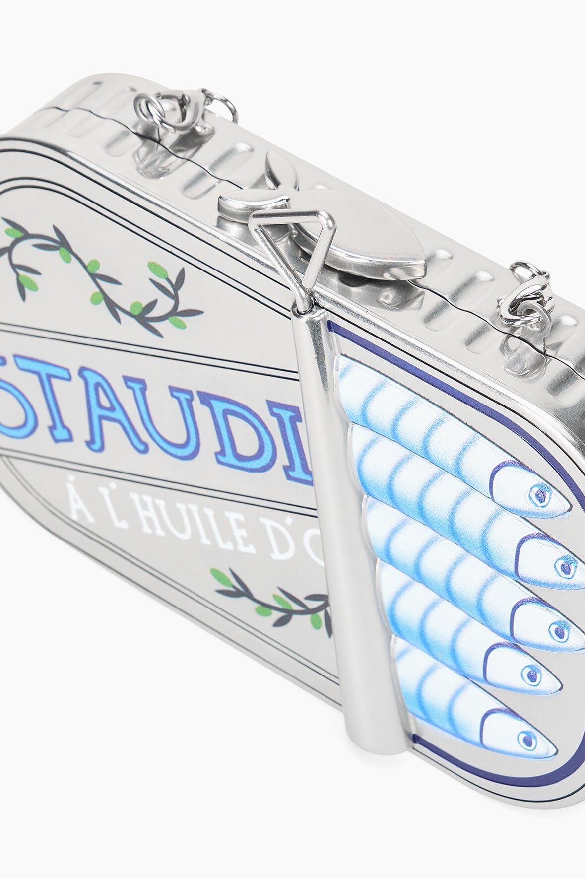 STAUDINES TIN CLUTCH SILVER MULTI - STAUD near me