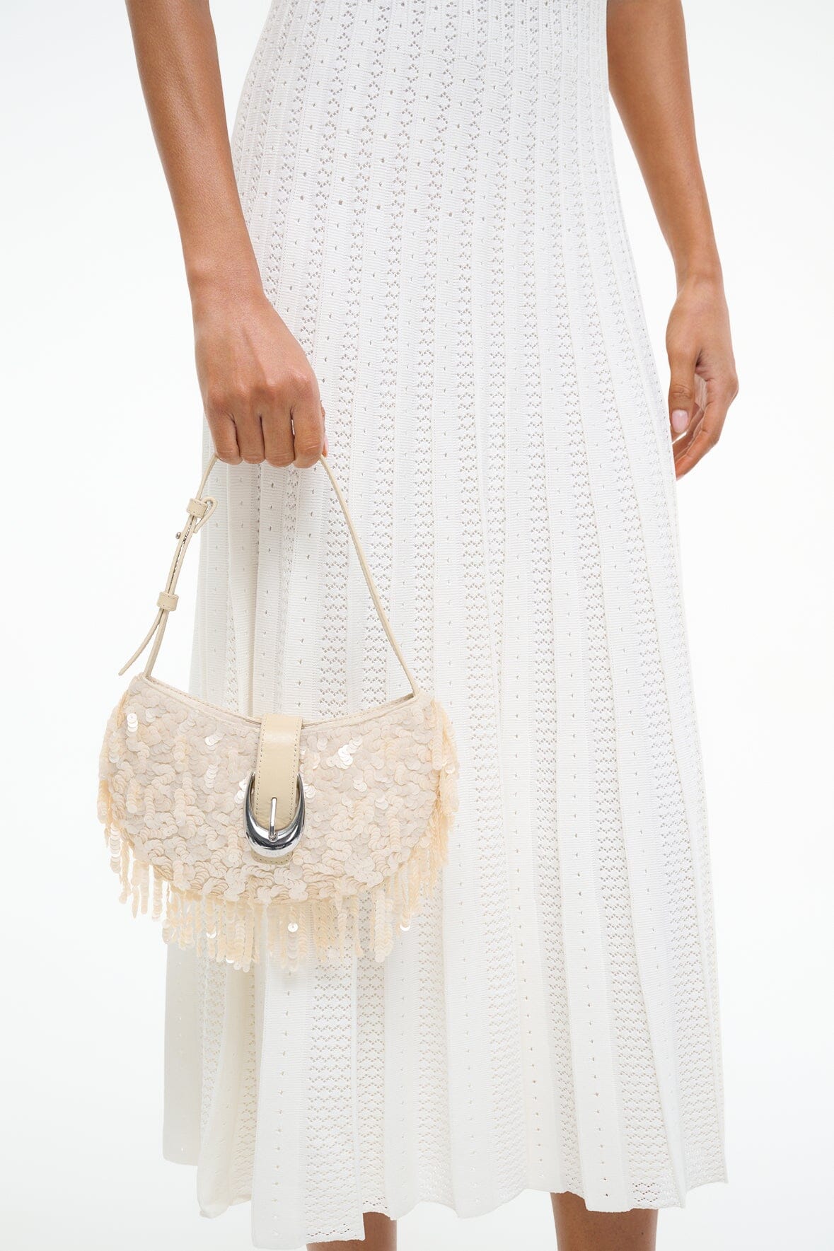 ALANA BAG CREAM - STAUD sale
