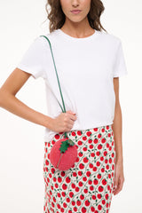 CAMPARI BEADED BAG TOMATO - STAUD near me