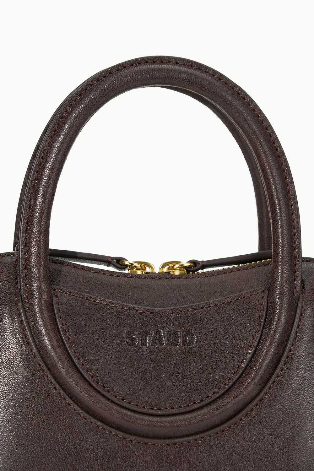 NAOMI MINI SATCHEL ESPRESSO - STAUD sale