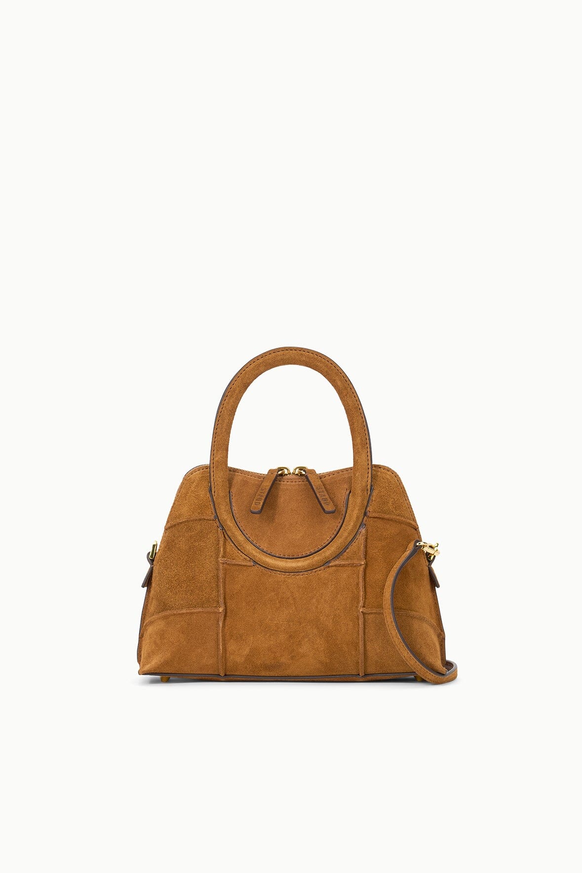 NAOMI MINI SATCHEL TAN SUEDE - STAUD US