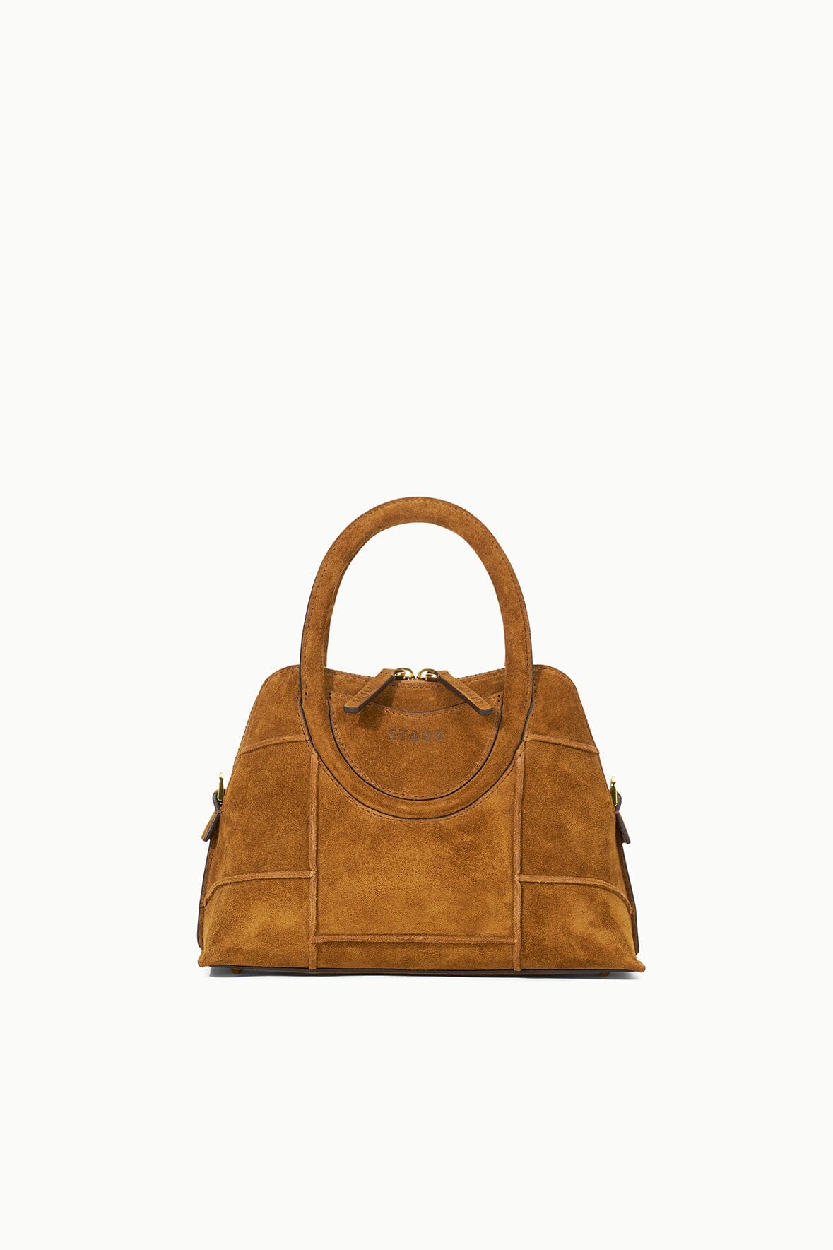 NAOMI MINI SATCHEL TAN SUEDE - STAUD US
