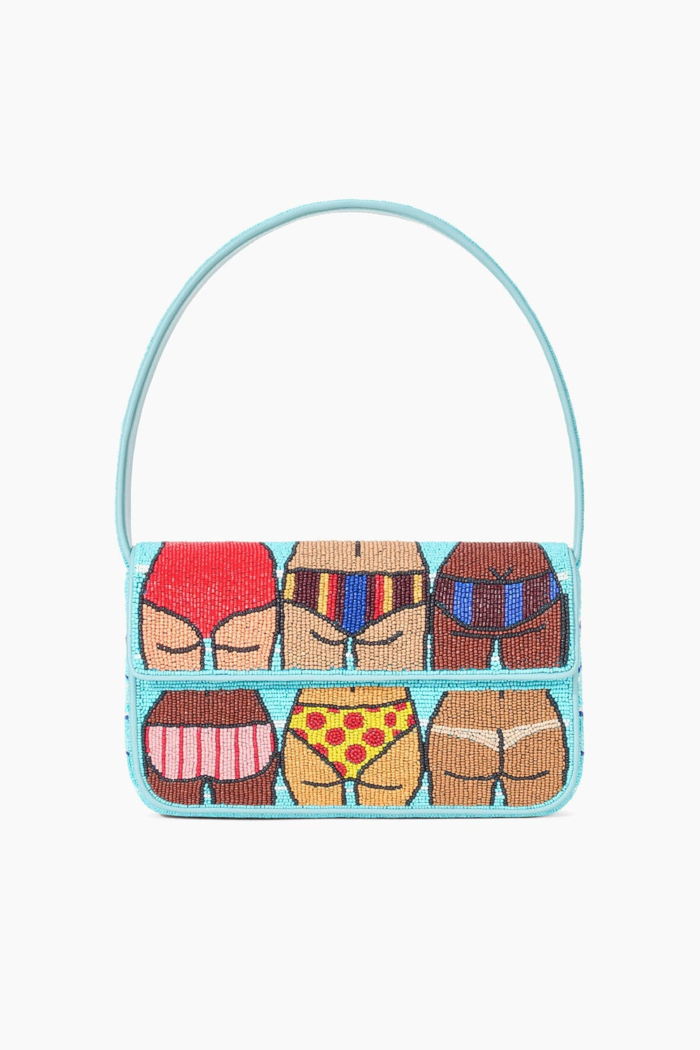 TOMMY BEADED BAG BEACH BUMS - STAUD US
