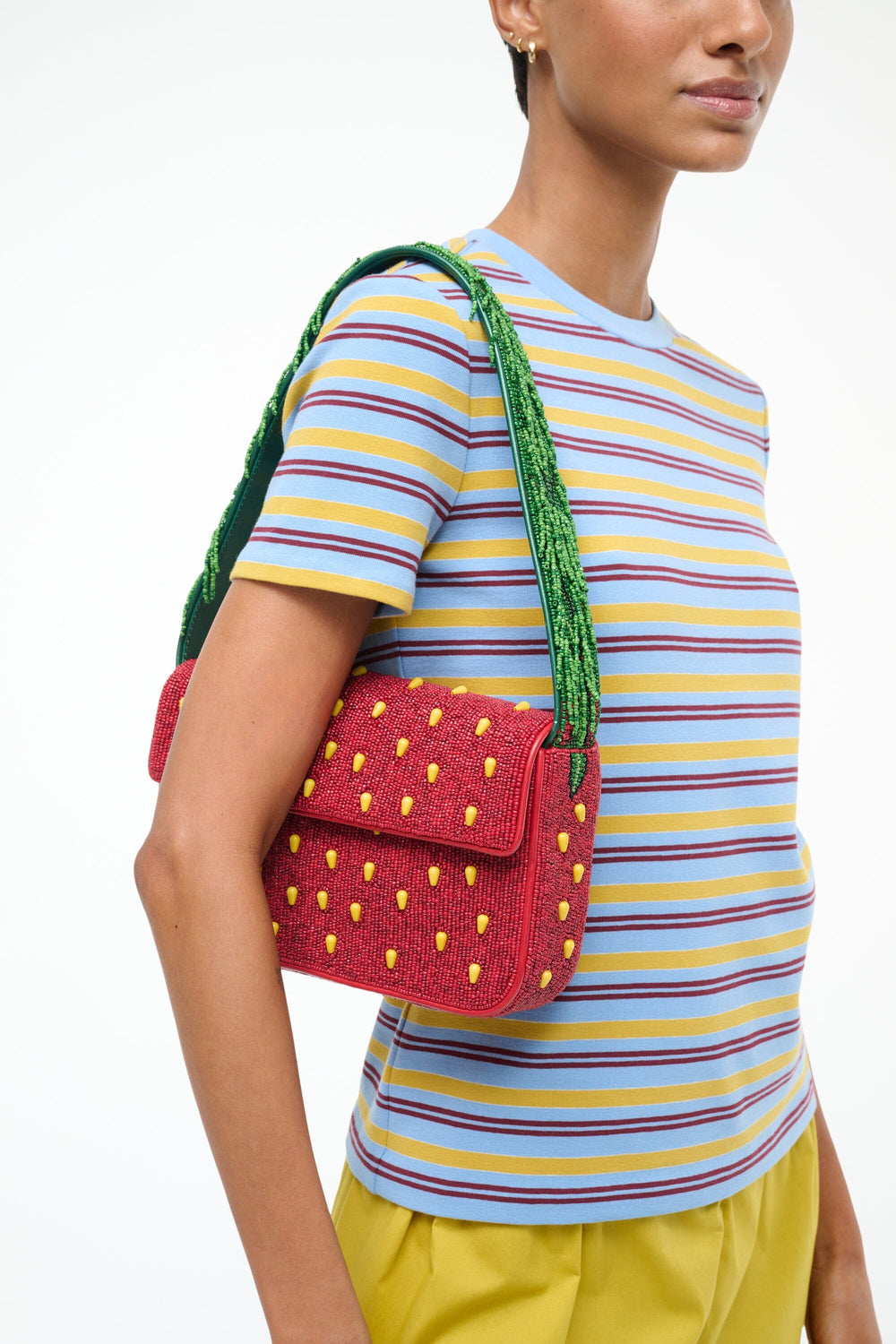 TOMMY BEADED BAG STRAWBERRY DREAM - STAUD near me