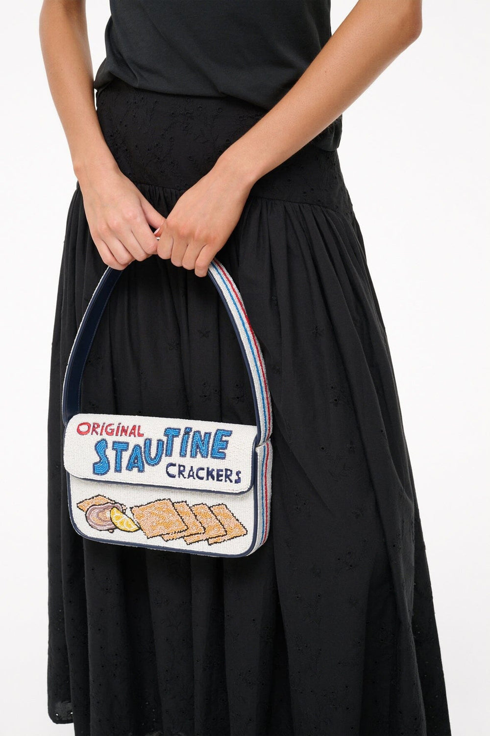 TOMMY BEADED BAG STAUTINES - STAUD near me