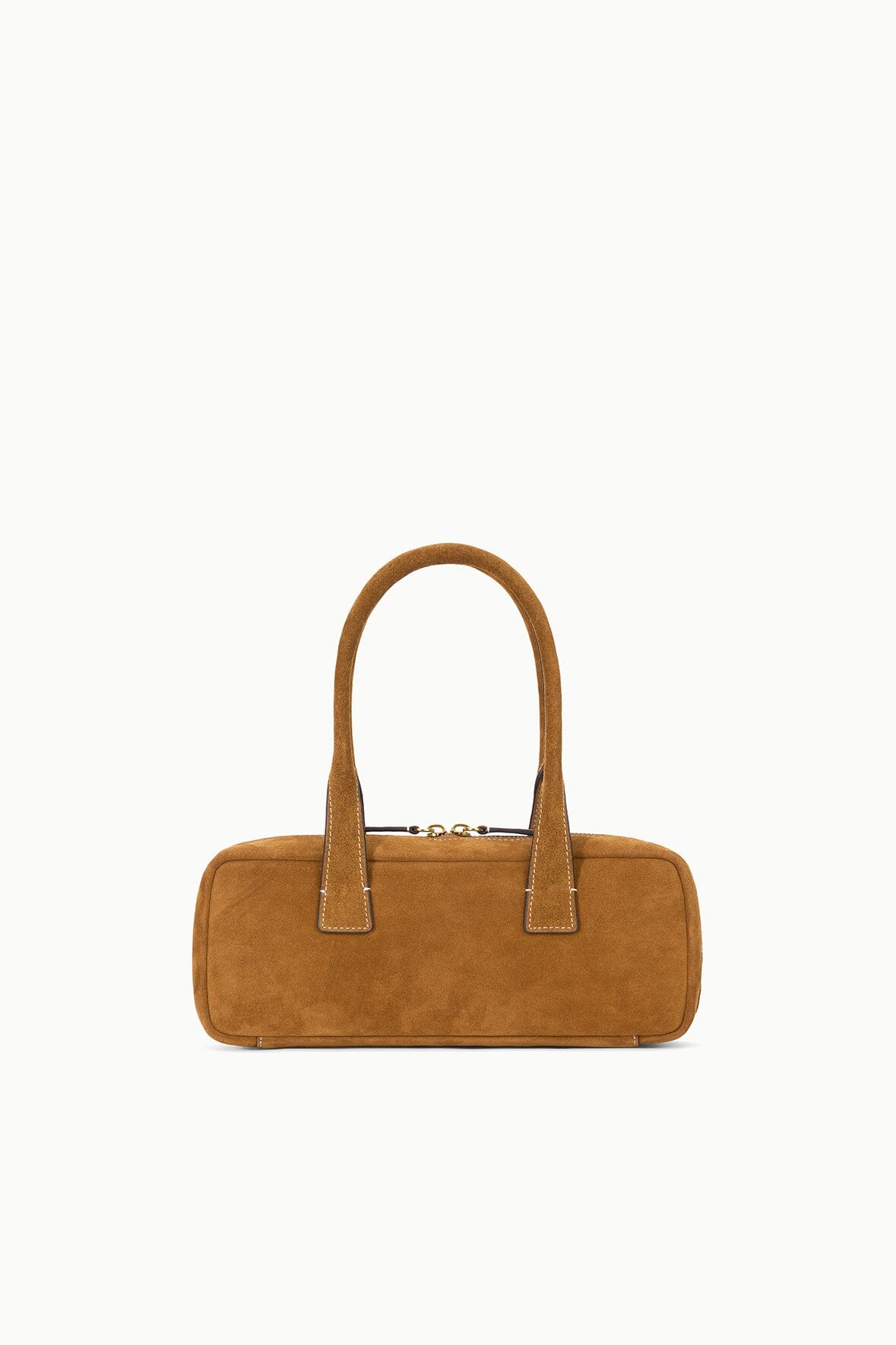 DUDE SHOULDER BAG TAN SUEDE - STAUD US