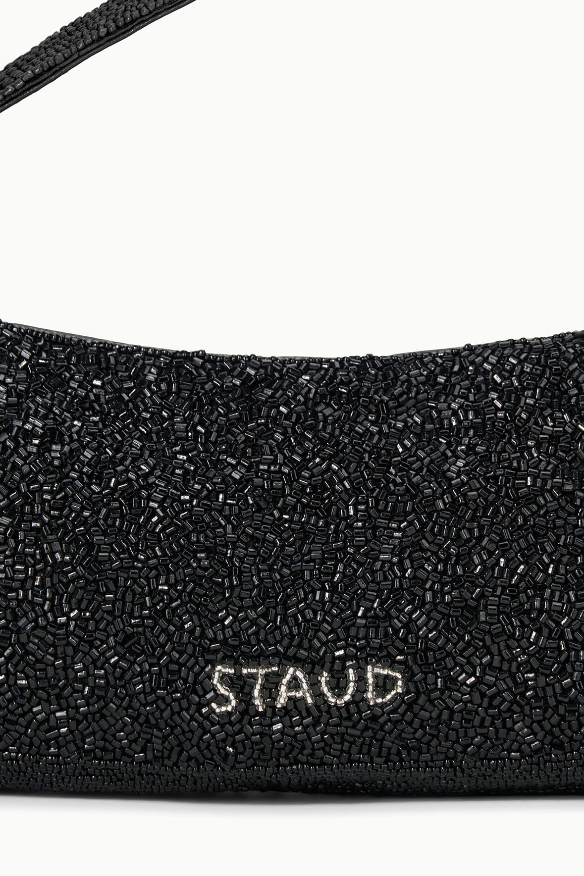 DEMY SHOULDER BAG BLACK - STAUD for sale