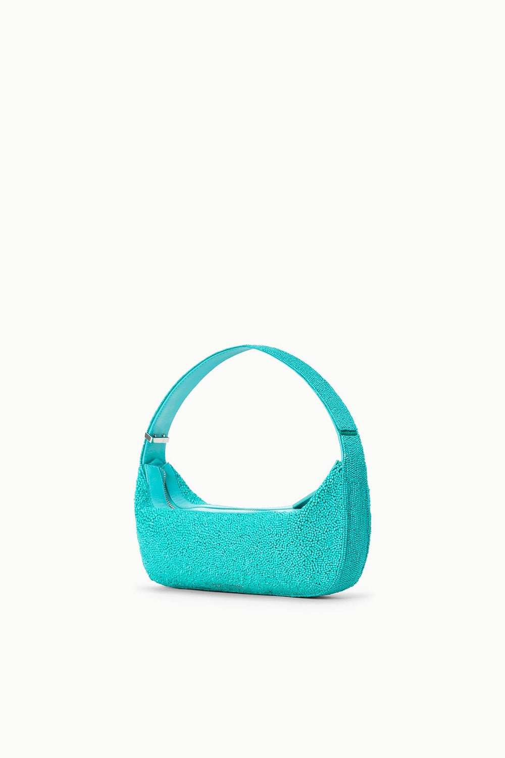 DEMY SHOULDER BAG TEAL - STAUD for sale