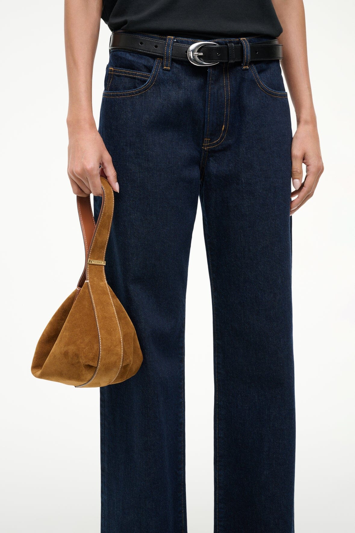 DEMY SHOULDER BAG TAN - STAUD near me